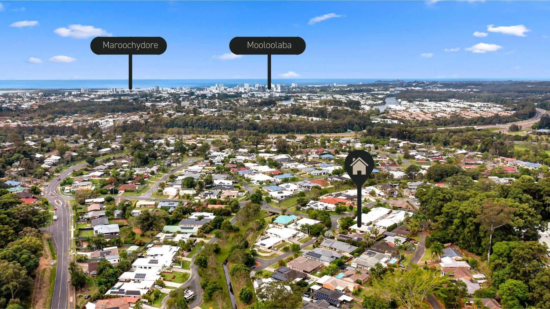 Сasa de vacaciones Chic 3-Bedroom Duplex, Air-Con, Pet Friendly Buderim