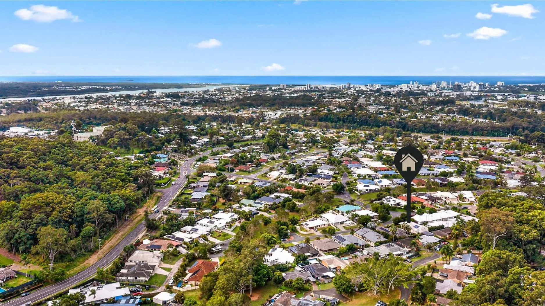Chic 3-Bedroom Duplex, Air-Con, Pet Friendly Buderim 0*,